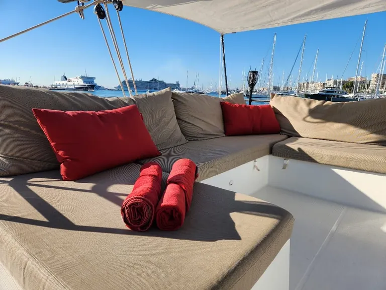 Katamaran Wäscherei Workshop Mallorca