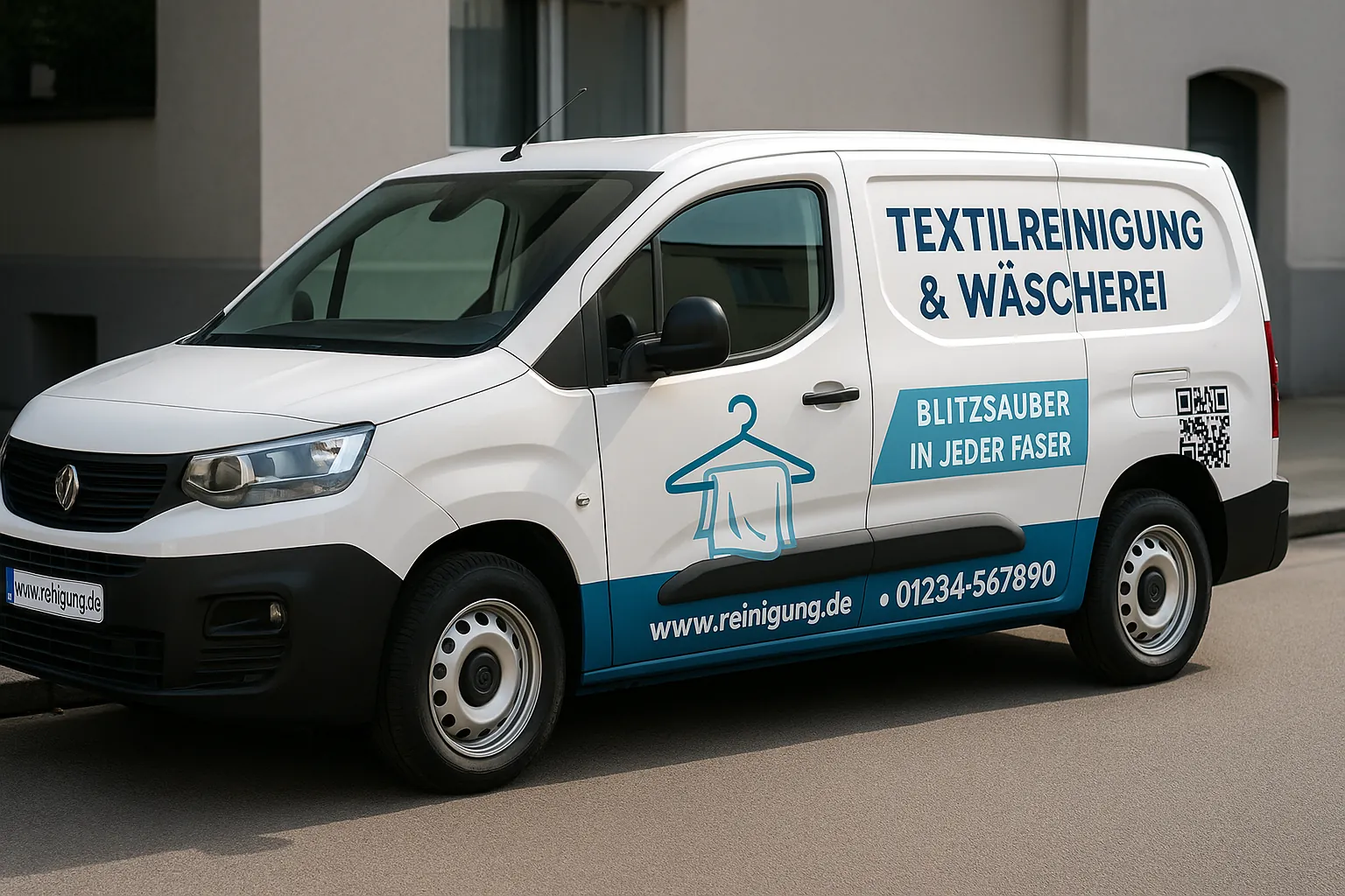 12 Tipps: Fahrzeugwerbung für Textilreinigung und Wäscherei