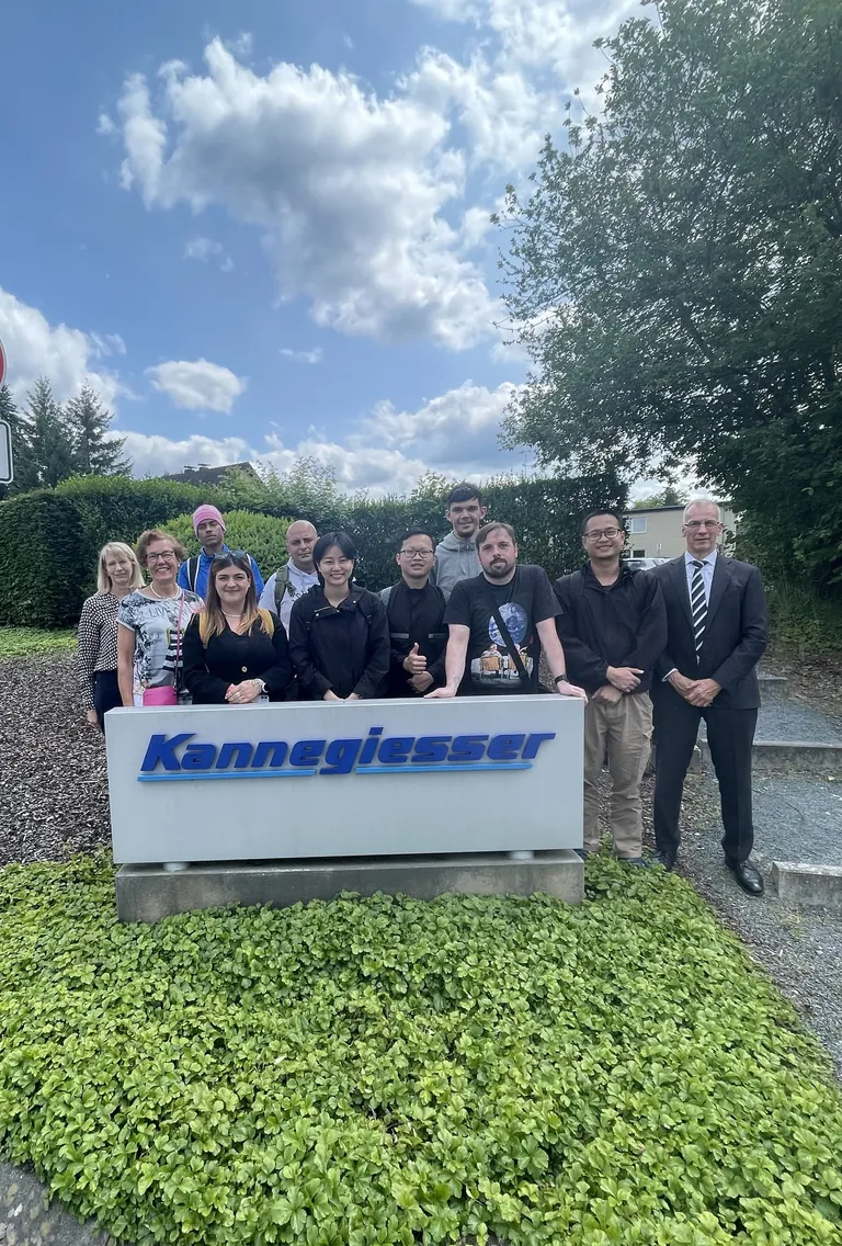 Textilreiniger Azubis Kannegiesser Vlotho