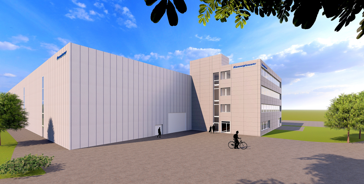 Kannegiesser plant Erweiterung in Vlotho
