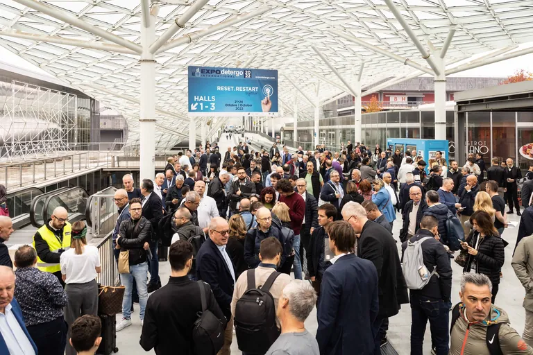 EXPOdetergo International Messe Mailand Textilpflege