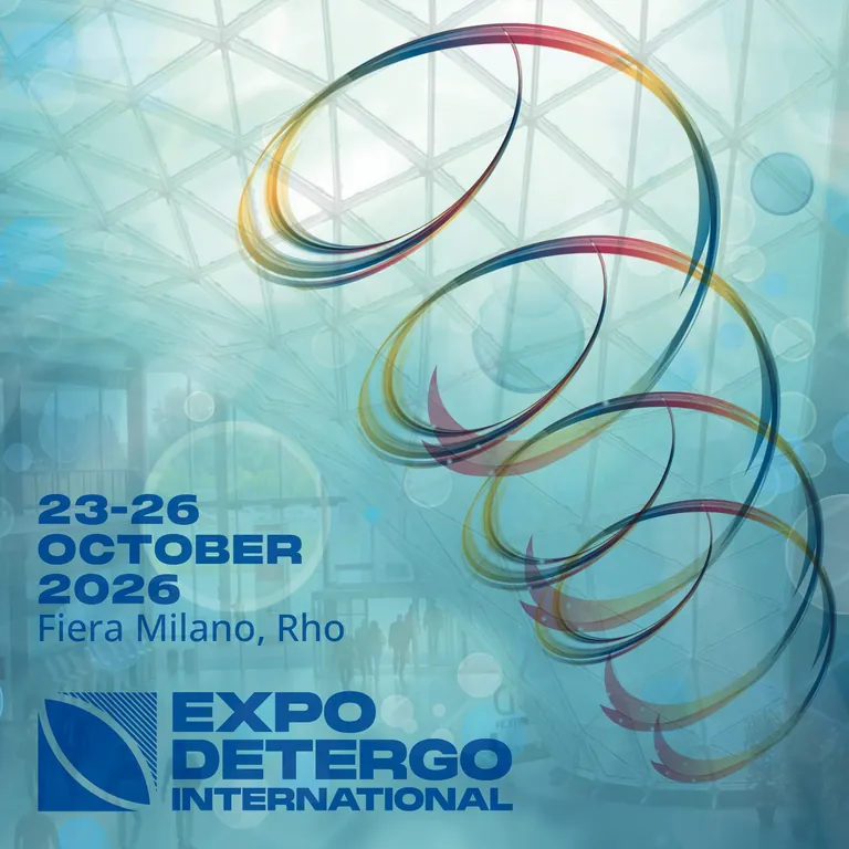 EXPOdetergo International Messe Mailand Textilpflege Logo Key Visual