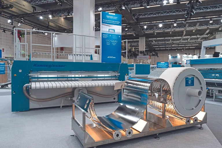 Kannegiesser Mangel Produktion Wäschereitechnik