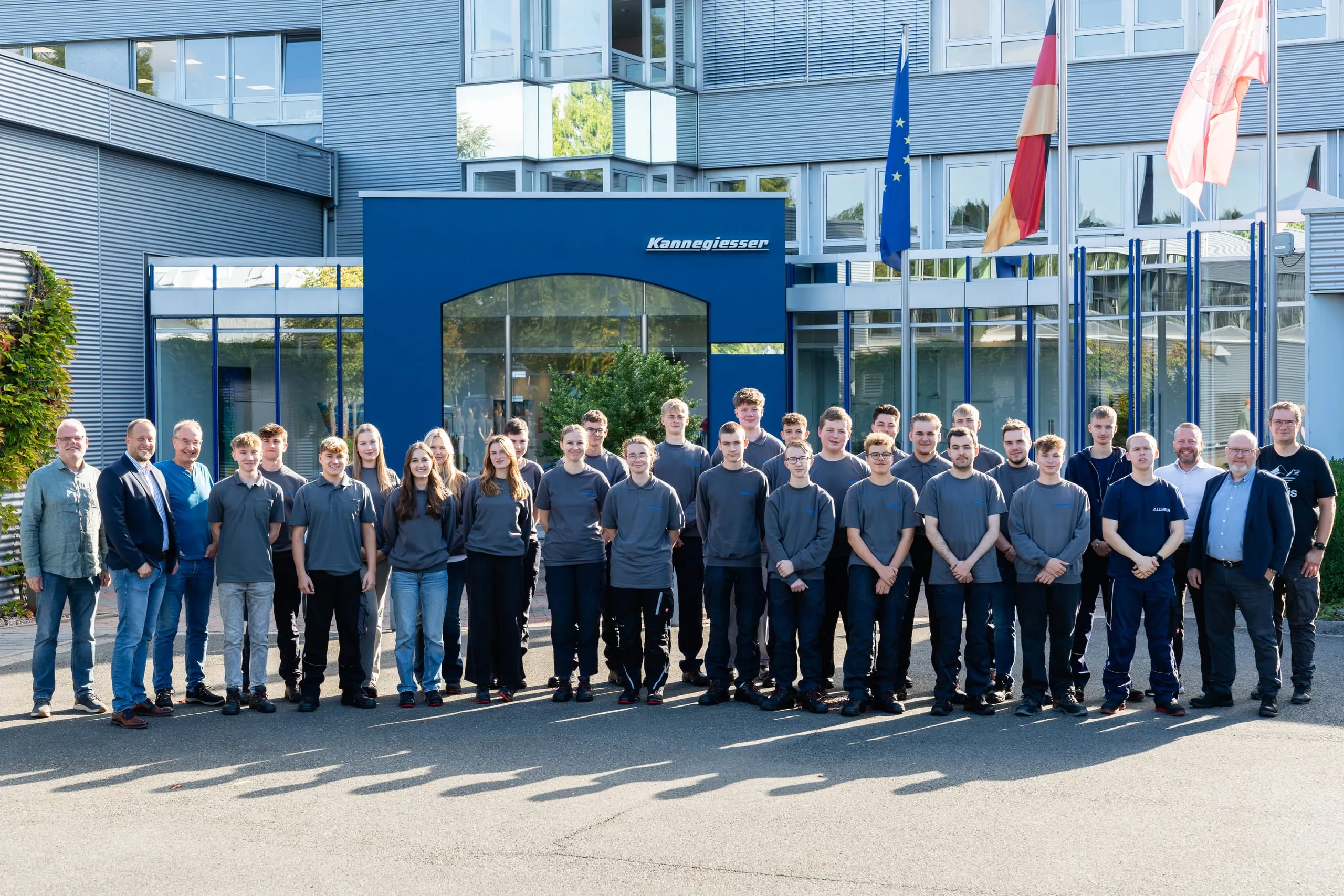 Startschuss ins Berufsleben bei Kannegiesser
