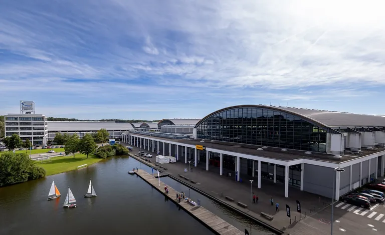 Messe Friedrichshafen Messegelände Eingang West