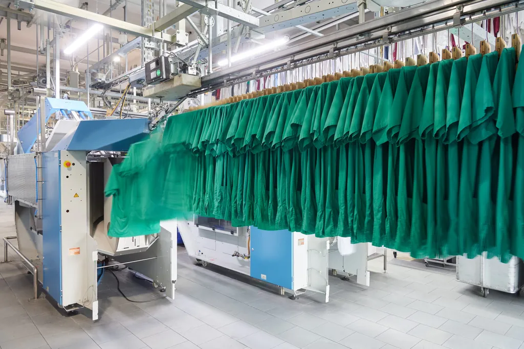 Transportanlagen, &shy;Steuerungssysteme, Sortieranlagen und eine KI-gesteuerte Fremdk&ouml;rperkontrolle sind heute im Gebrauch.