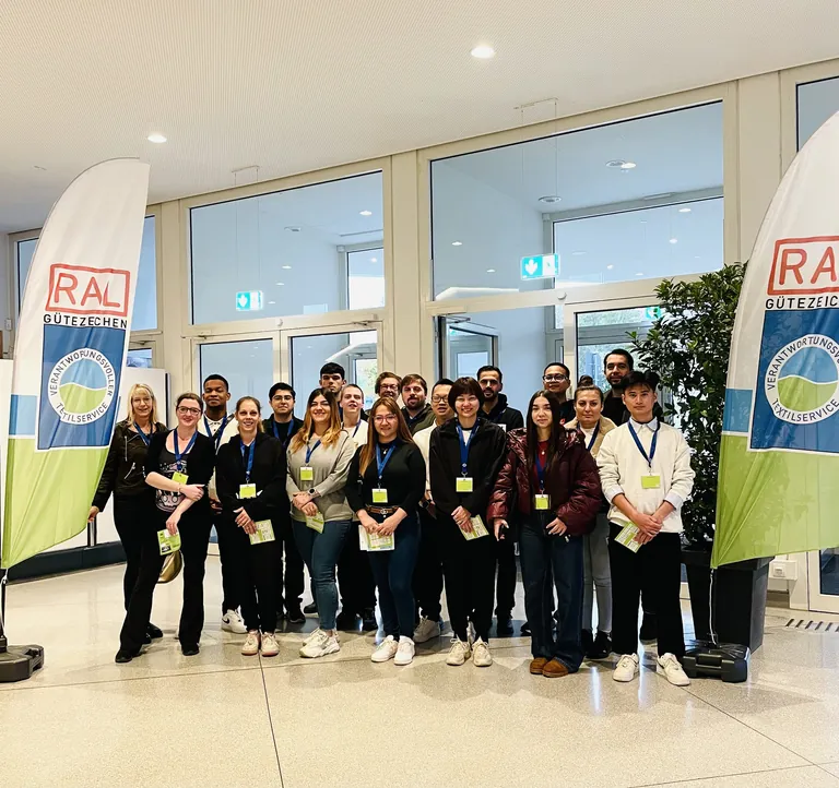 Anna Siemsen Schule Azubis Textilreingiger Jahrestagung Gütezeichen 2025 Lübeck