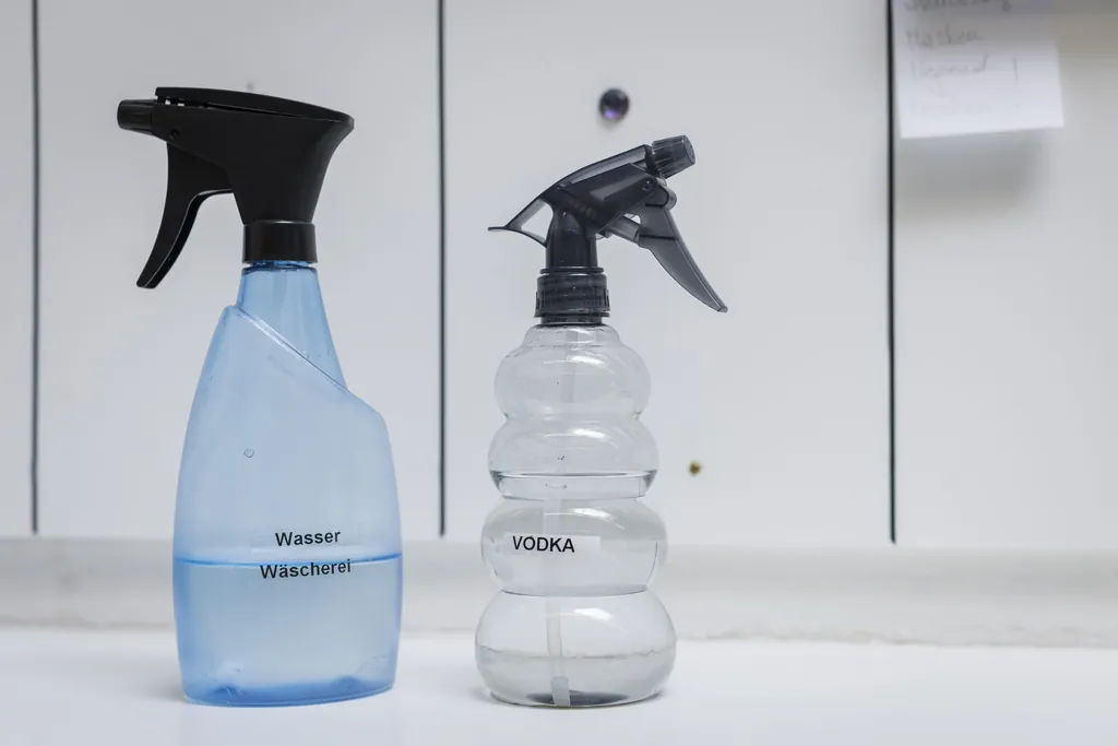 Der Geheimtipp: Wodka zur Geruchsneutralisierung und &shy;Desinfektion empfindlicher Kost&uuml;me.