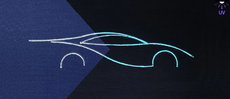 Abbildung 5: Nachleuchtende Beschichtung für visuelle Effekte.
