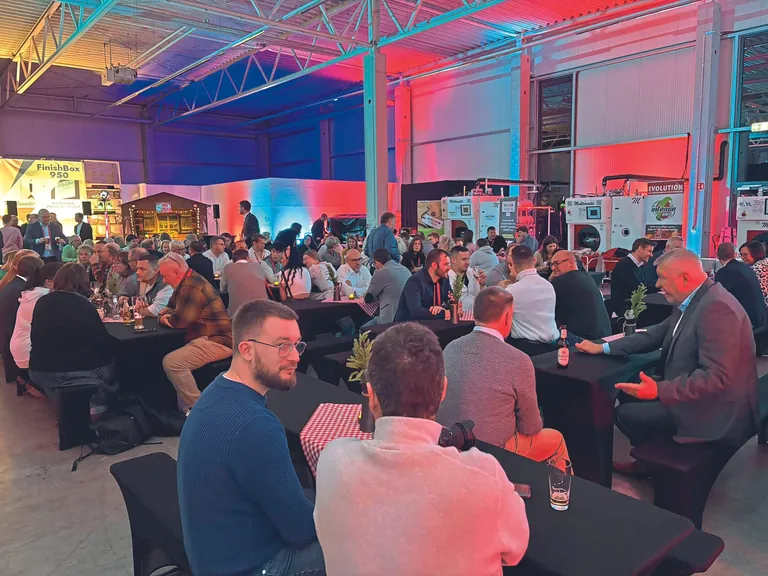 Abends wurde gemeinsam gefeiert.