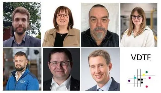 Oben: Matthias Billenstein, Jutta Holland, Thomas Keh, Saskia KuhlenUnten: Daniel Limanski, Prof Dr. Michael Rauch, Andreas Troscheit.