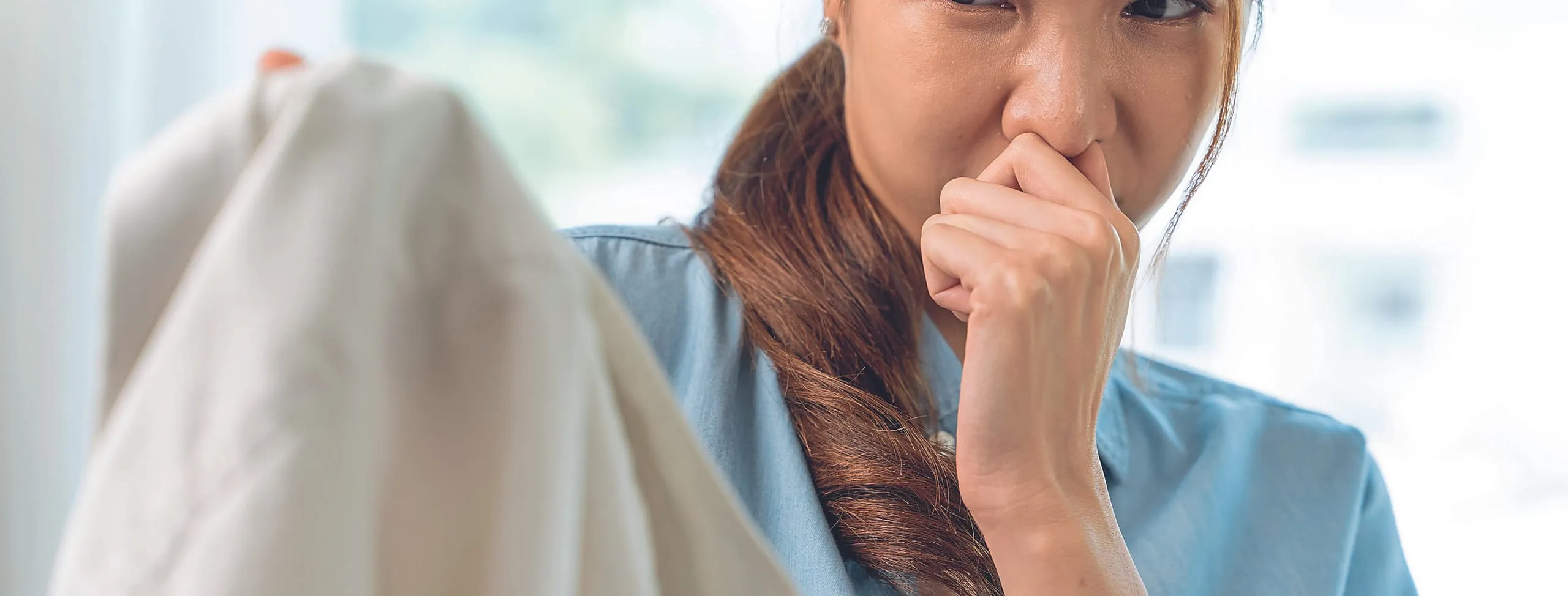 Wer sich ekelt, wäscht ­öfter seine Kleidung