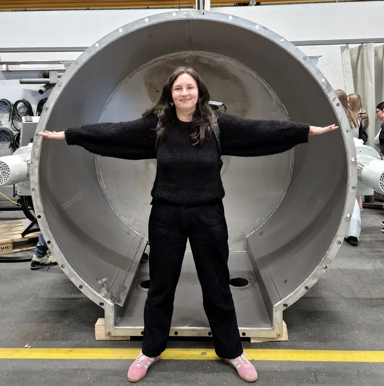 Beeindruckend: Stahlger&uuml;st einer Waschmaschine. 