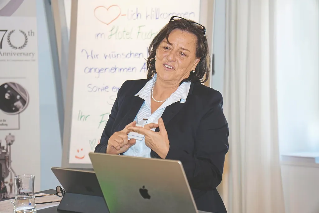 Business-Coach Ruth Busl gab viele Tipps f&uuml;r den Umgang mit schwierigen Kunden.