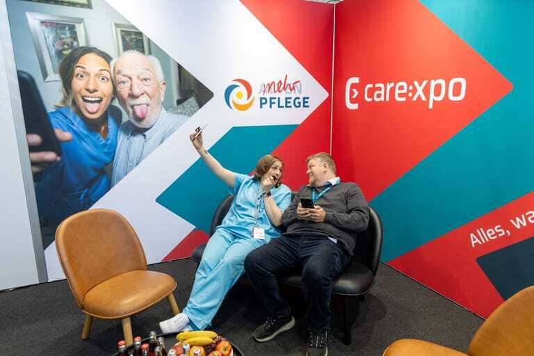 Rundgang mit Creatorn auf der ALTENPFLEGE 2026.