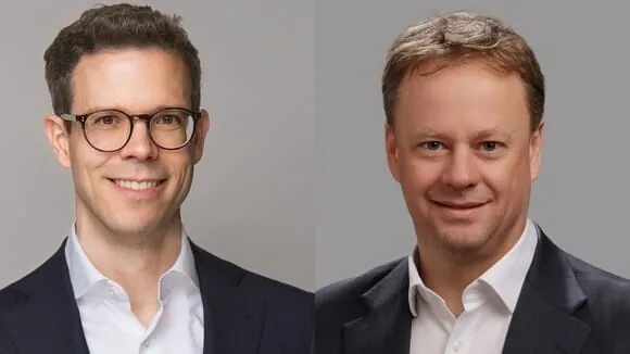 Stefan Seegelken, Finance Director (li.) und Leander van Delden, neuer IT Director bei Elis DACH.