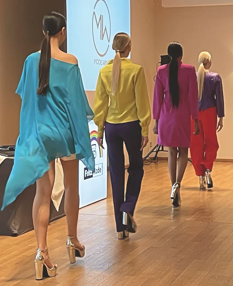Einblicke in die Trends des kommenden Sommers, pr&auml;sentiert als Fashionshow der Mode Wien. 