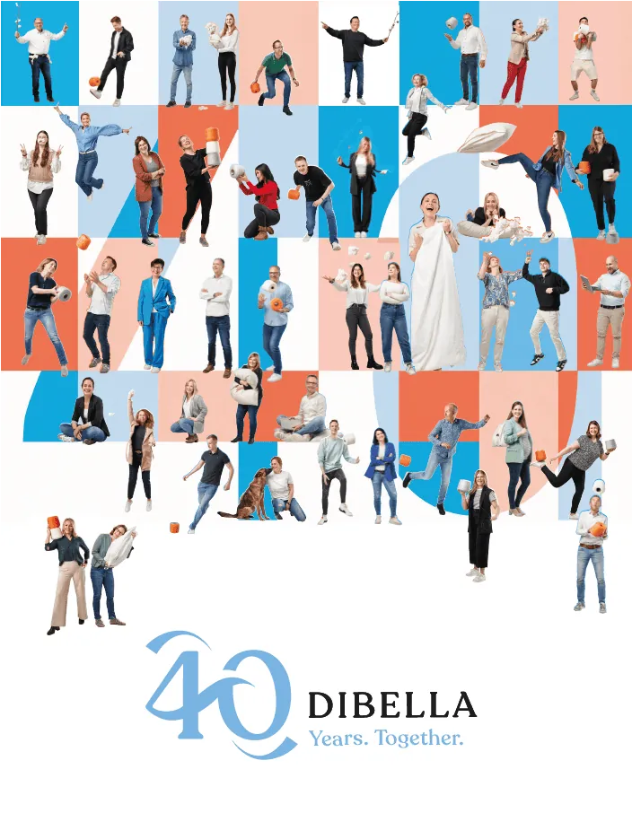 Dibella feiert 40jähriges Jubiläum.
