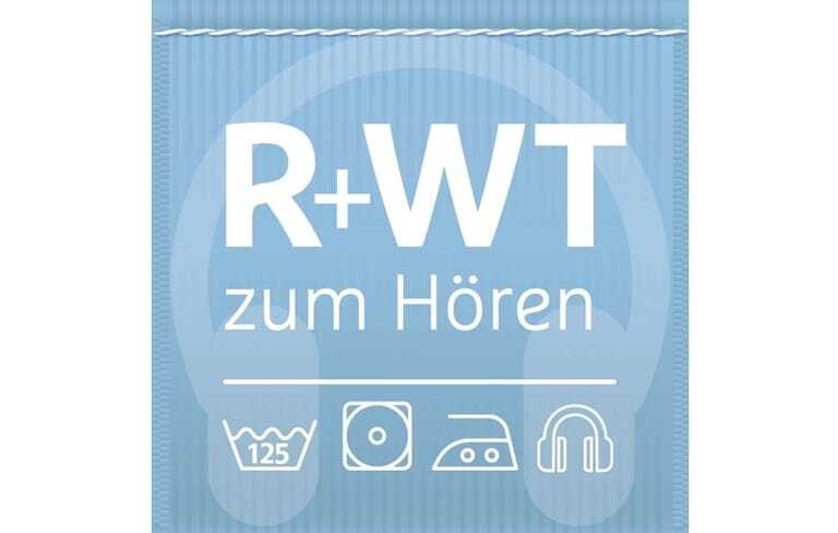 R+WT zum H&ouml;ren Pflegeetikett
