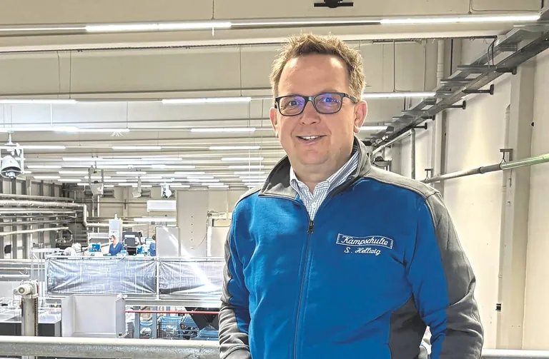 Seit Generationen pr&auml;gen unternehmerischer Weitblick und Innovationsbereitschaft die Entwicklung von Kampschulte. Auf dem Foto Gesch&auml;ftsf&uuml;hrer Stefan Hellwig.