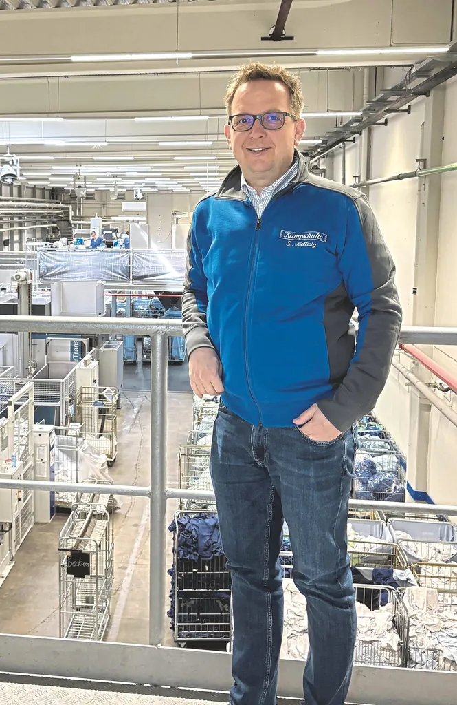 Seit Generationen prägen unternehmerischer Weitblick und Innovationsbereitschaft die Entwicklung von Kampschulte. Auf dem Foto Geschäftsführer Stefan Hellwig.