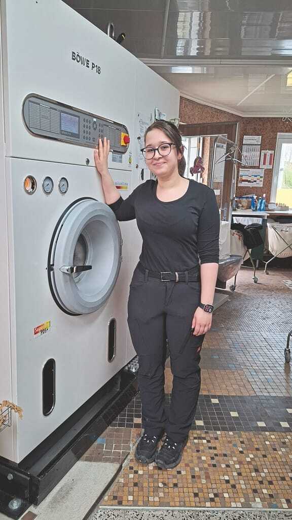 Natalie Lessing arbeitet im Familienbetrieb mit und beginnt in diesem Jahr ihren Meister.