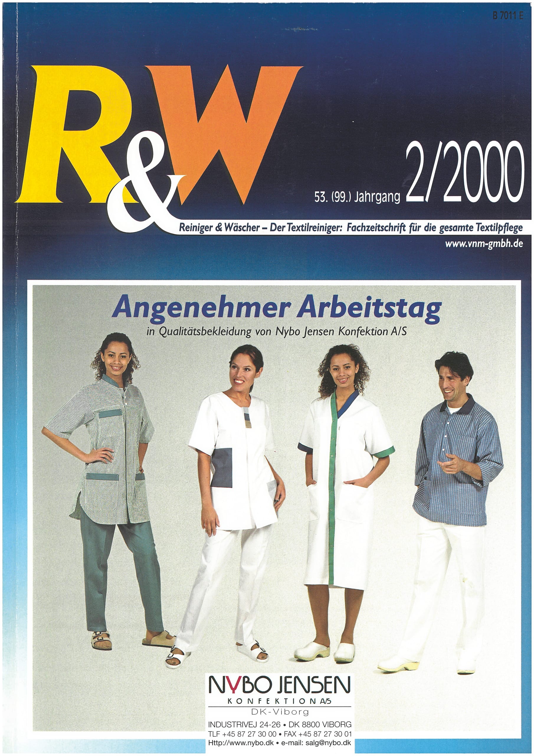 Titelseite Reiniger & Wäscher 2000 Fachmagazin