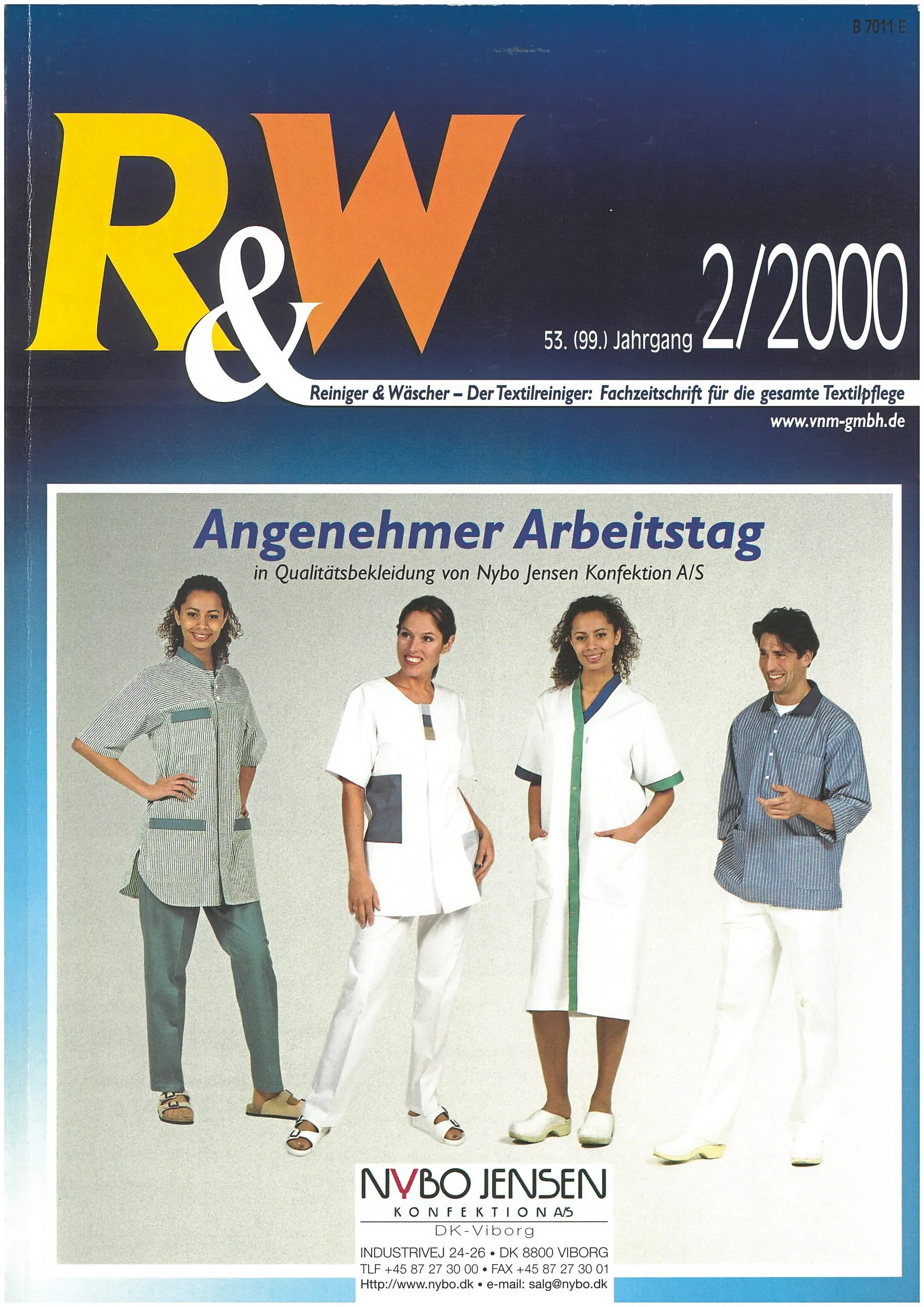 Titelseite Reiniger & Wäscher 2000 Fachmagazin