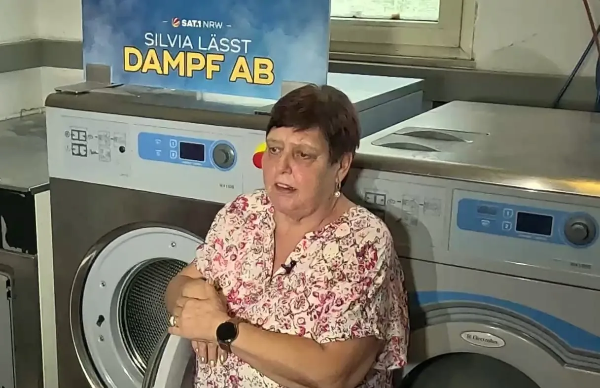Wäscherei-Chefin lässt Dampf ab im TV