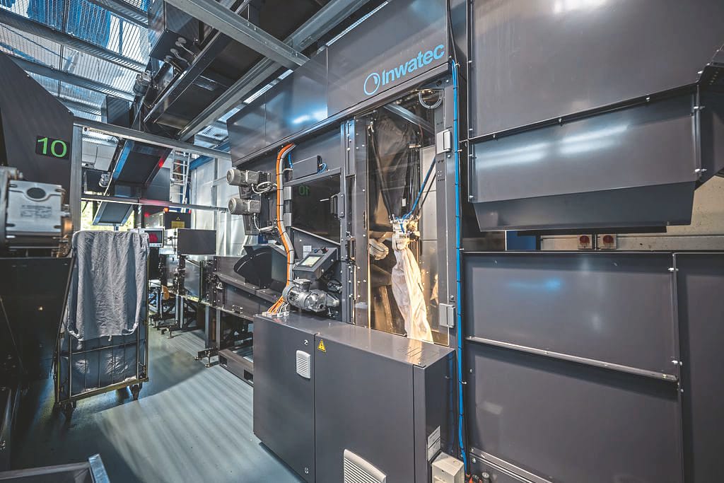 Smarte Automatisierung in mittelgroßer Wäscherei